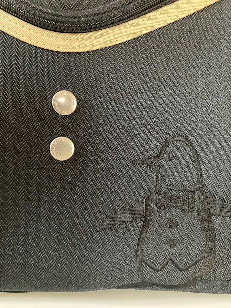 Munsingwear ボストンバッグ シューズケース 2個セット ブラック