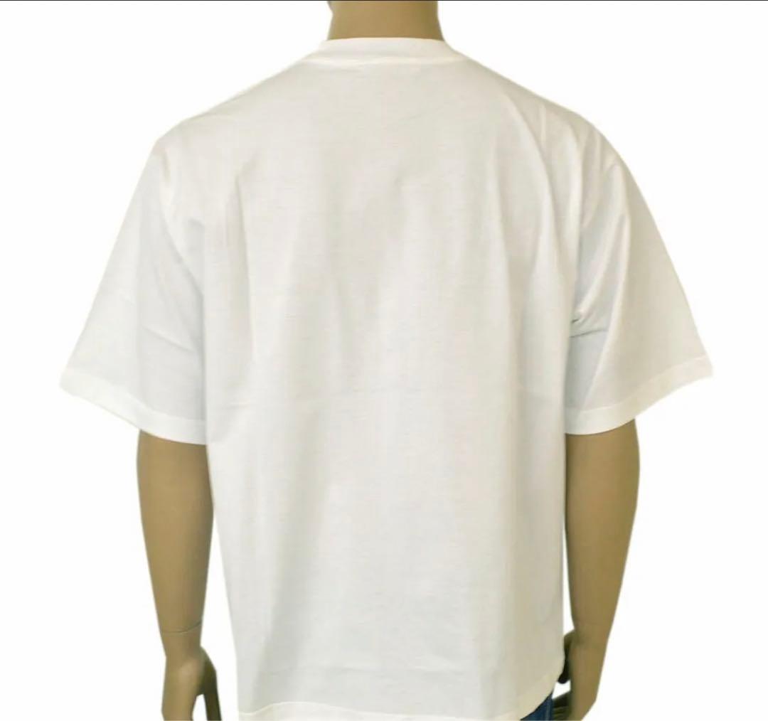 MARNI マルニ 2024年SS春夏新作 半袖プリントTシャツ　ホワイト　花柄