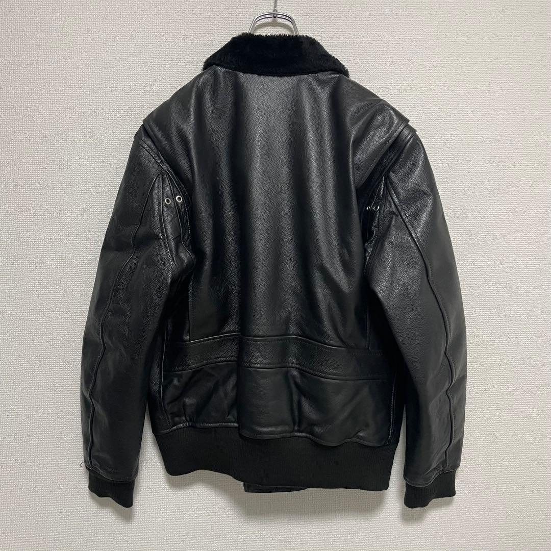 3L 美品 HORN WORKS レザー G-1ボア フライトジャケット