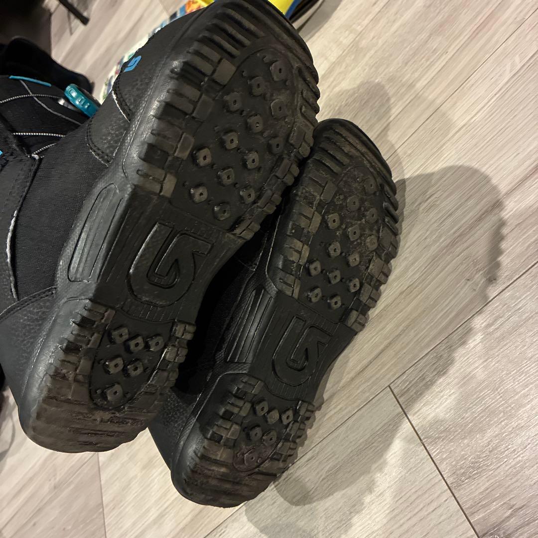 burtonスノーボードchopper115+ビィンディング+ブーツ23 セット