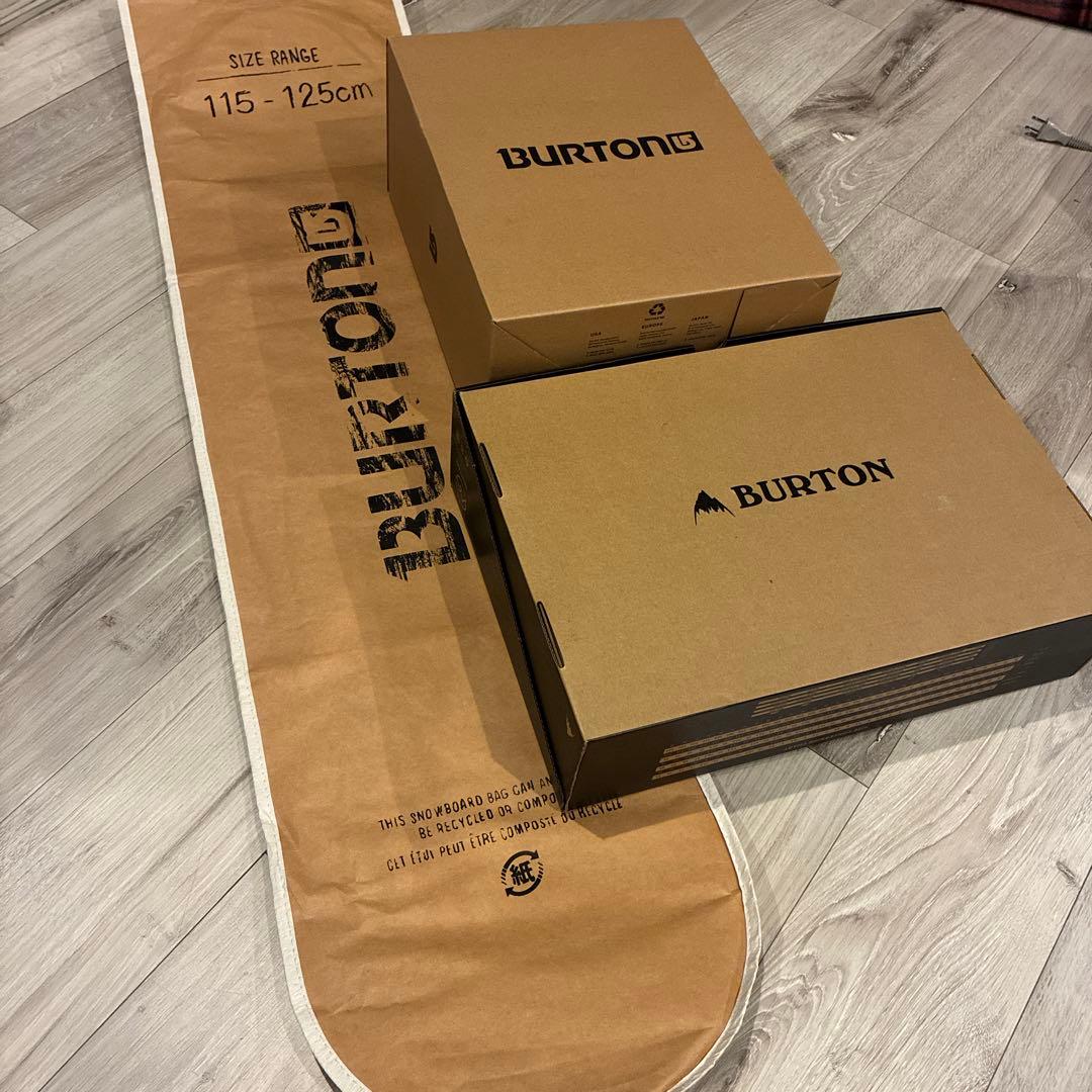 burtonスノーボードchopper115+ビィンディング+ブーツ23 セット