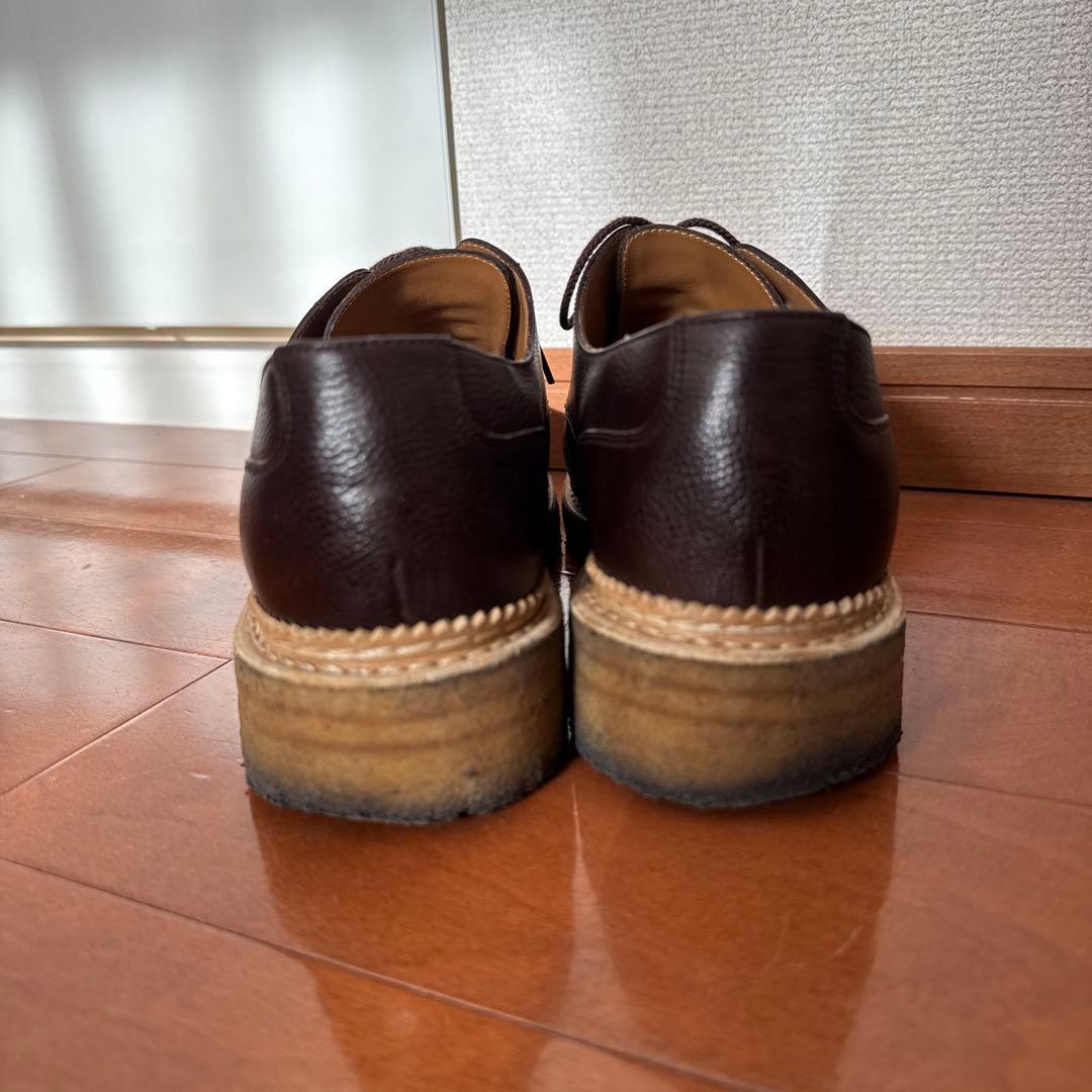 JMウエストン　ユージンゴルフ　クレープソール　#924 サイズ7 カフェ　茶