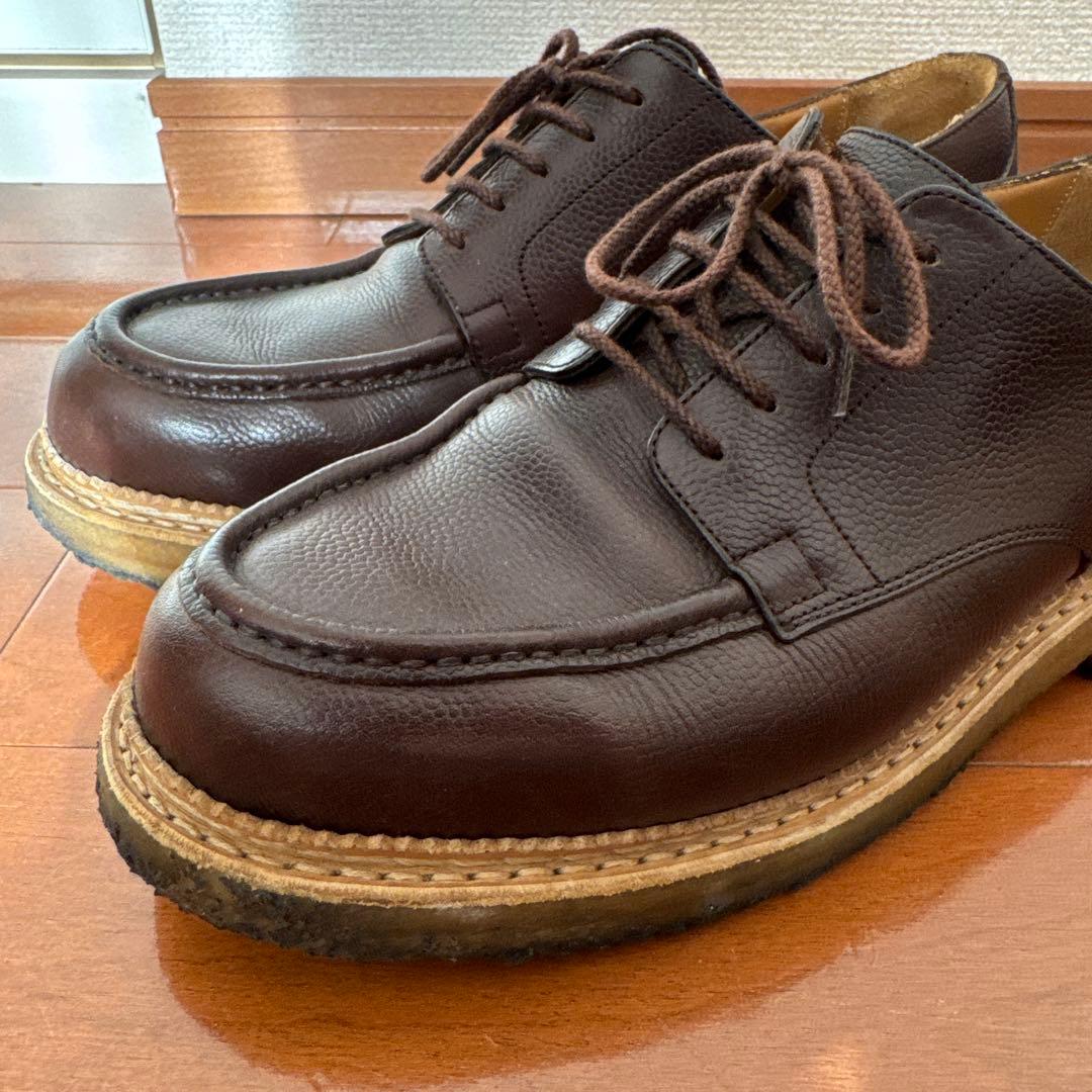 JMウエストン　ユージンゴルフ　クレープソール　#924 サイズ7 カフェ　茶