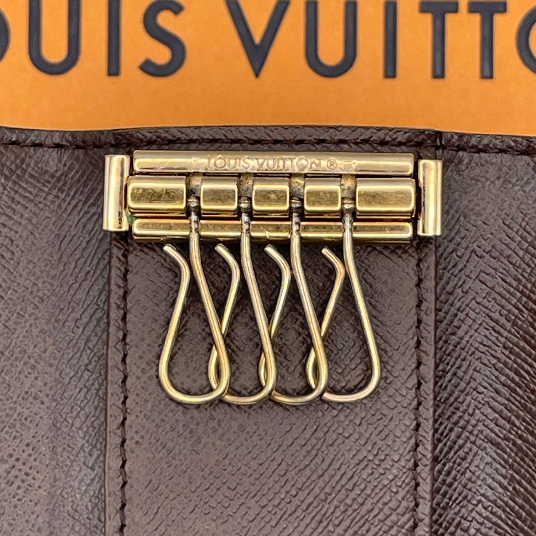 【美品✨】ルイヴィトン ダミエ ミュルティクレ4 4連キーケース