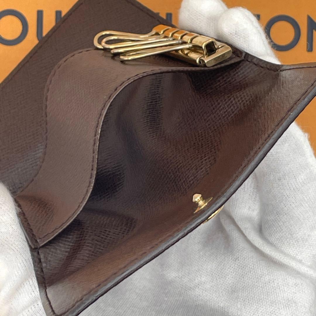 【美品✨】ルイヴィトン ダミエ ミュルティクレ4 4連キーケース