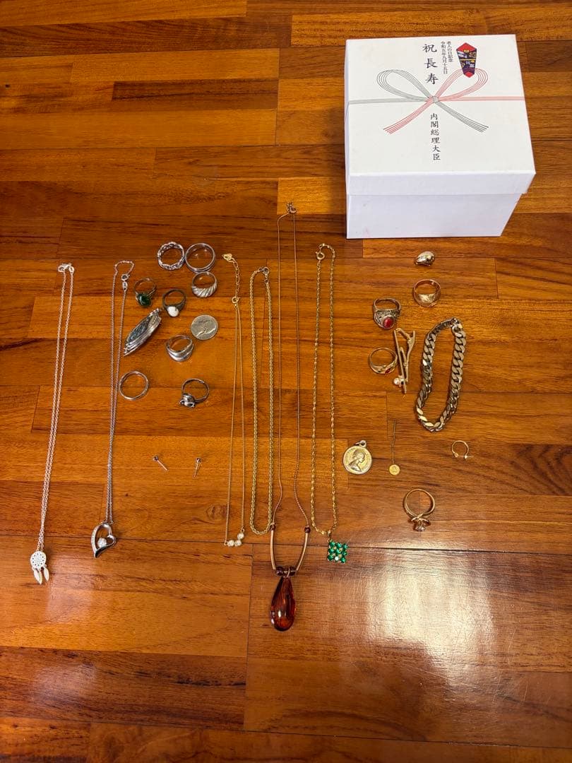 pt850、刻印多数あり、アクセサリー、指輪やネックレスなど