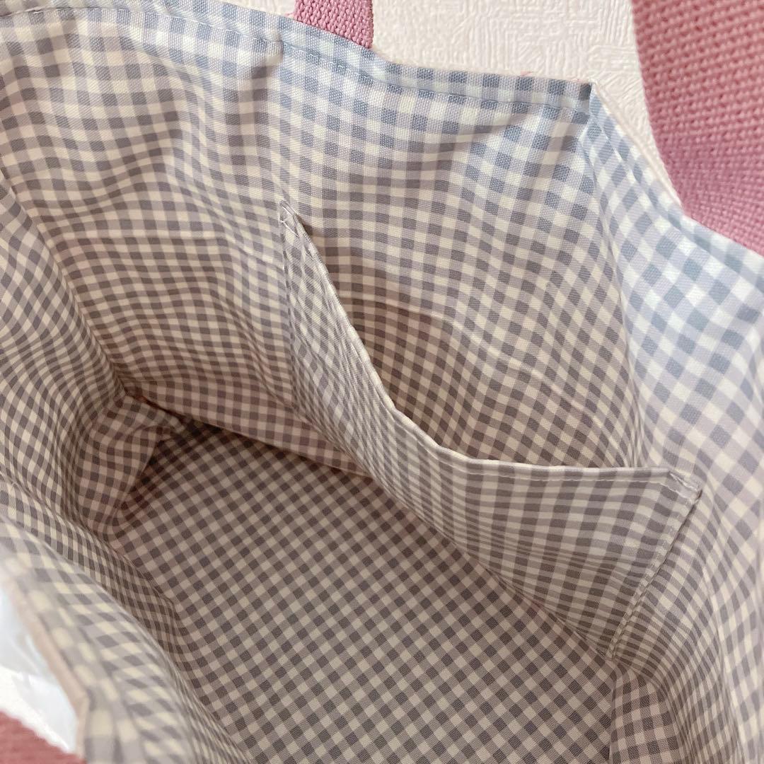 レッスンバッグ 上履き入れ体操服袋　2お弁当袋　リボンキルト