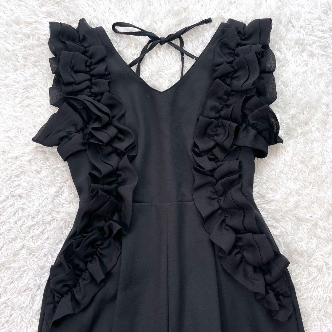 新品✨マイストラーダ　フリルオールインワン　2024 黒　パンツ