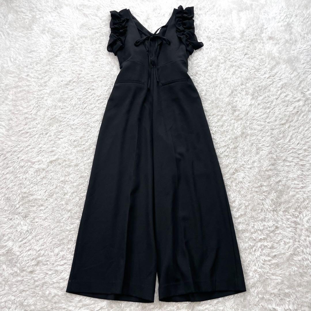 新品✨マイストラーダ　フリルオールインワン　2024 黒　パンツ