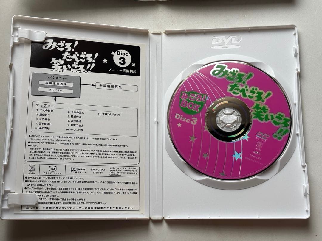 【帯付き】みごろ!たべごろ!笑いごろ!! みごろ!BOX〈初回限定版・4枚組〉