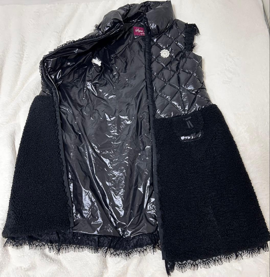 極美品 スーパービューティダウンジレサイズ42