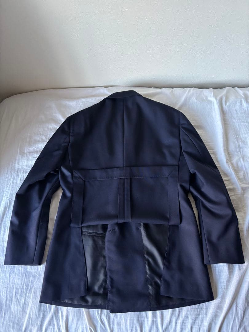 現行　ユナイテッド アローズ カノニコ ダブル セットアップ スーツ 48