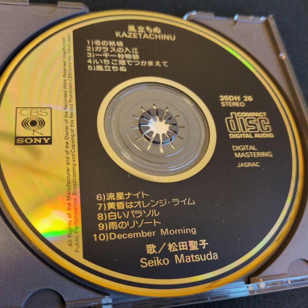 CD／松田聖子『風立ちぬ』【83年盤】旧規格 35DH 26