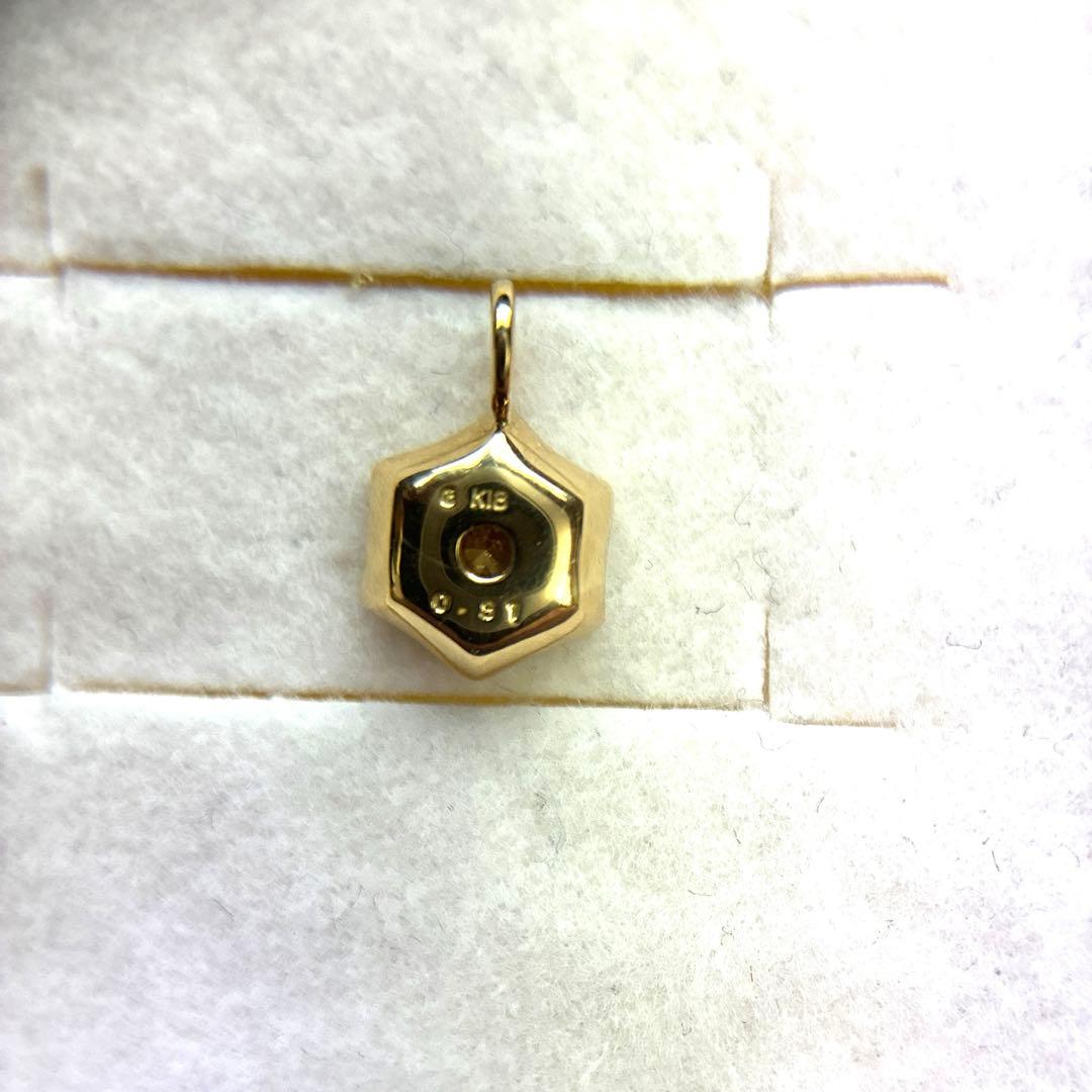 エステール　ダイヤペンダント　0.31ct K18