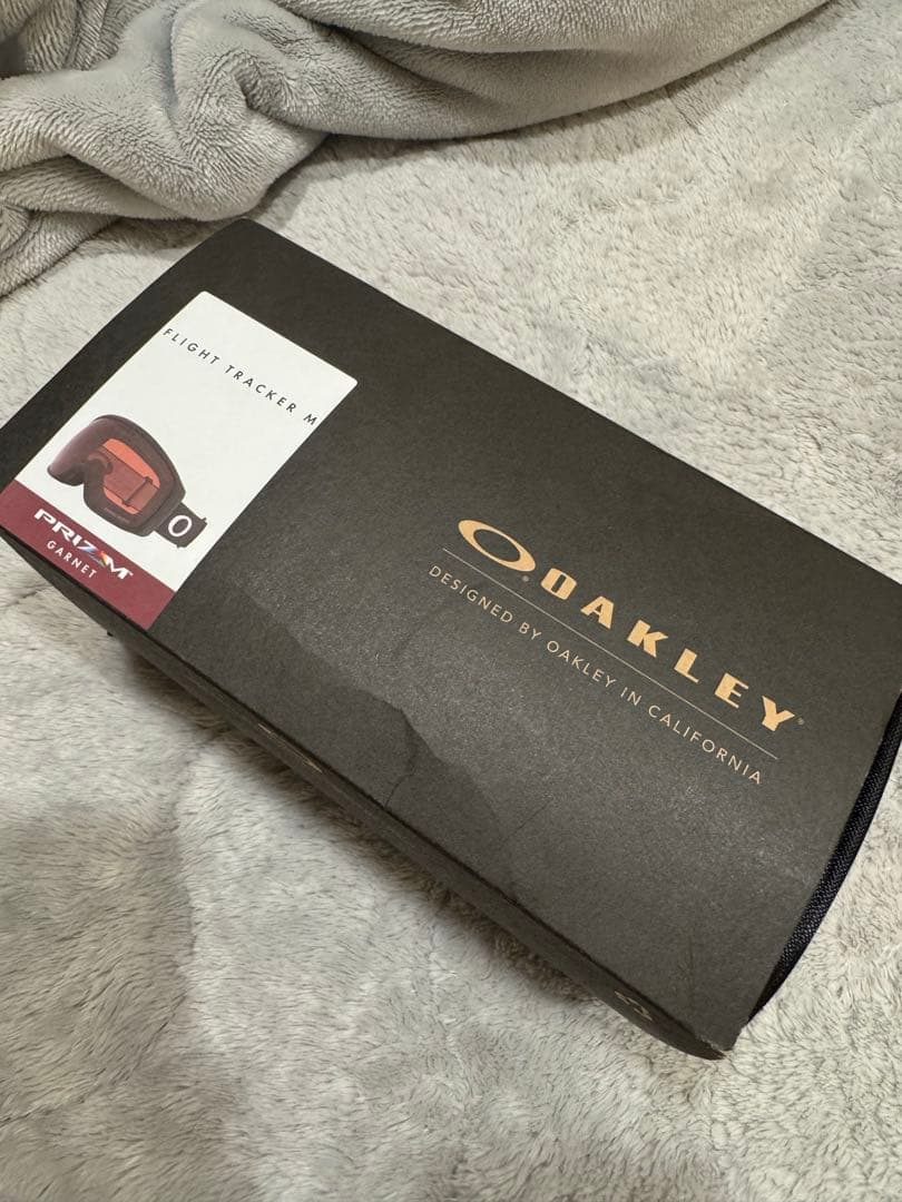 スキー・スノーボードアクセサリー OAKLEY FLIGHT TRACKER M Prizm Garnet