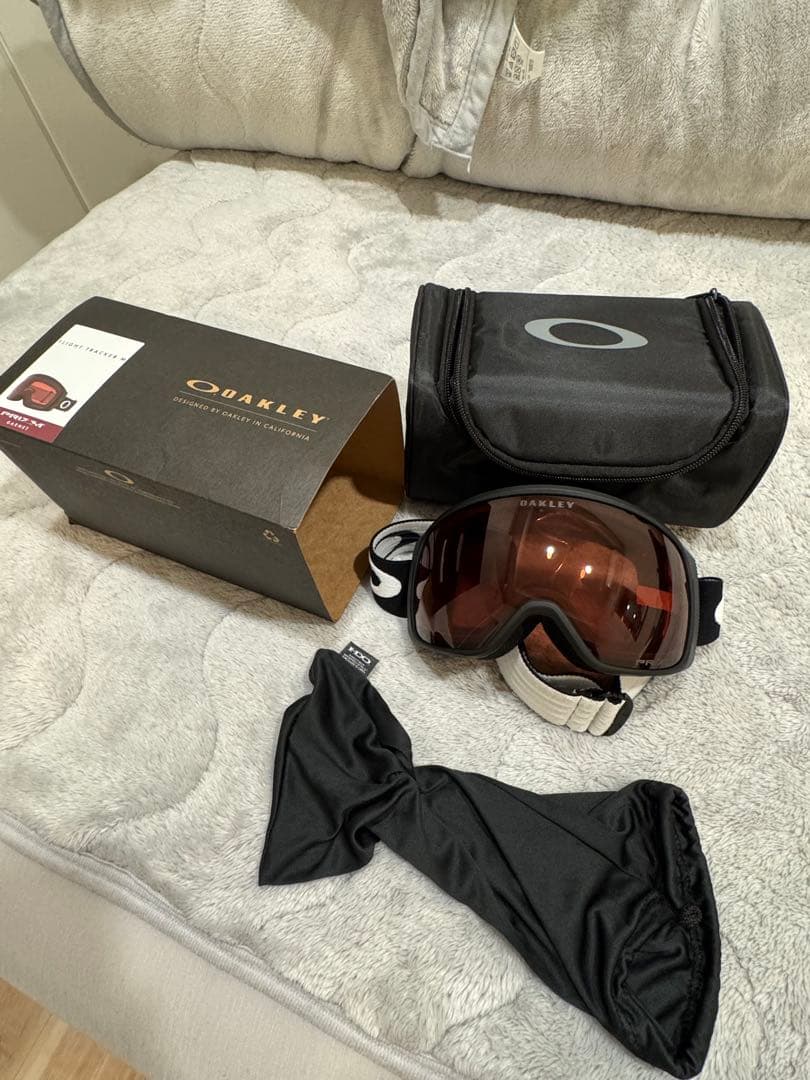 スキー・スノーボードアクセサリー OAKLEY FLIGHT TRACKER M Prizm Garnet