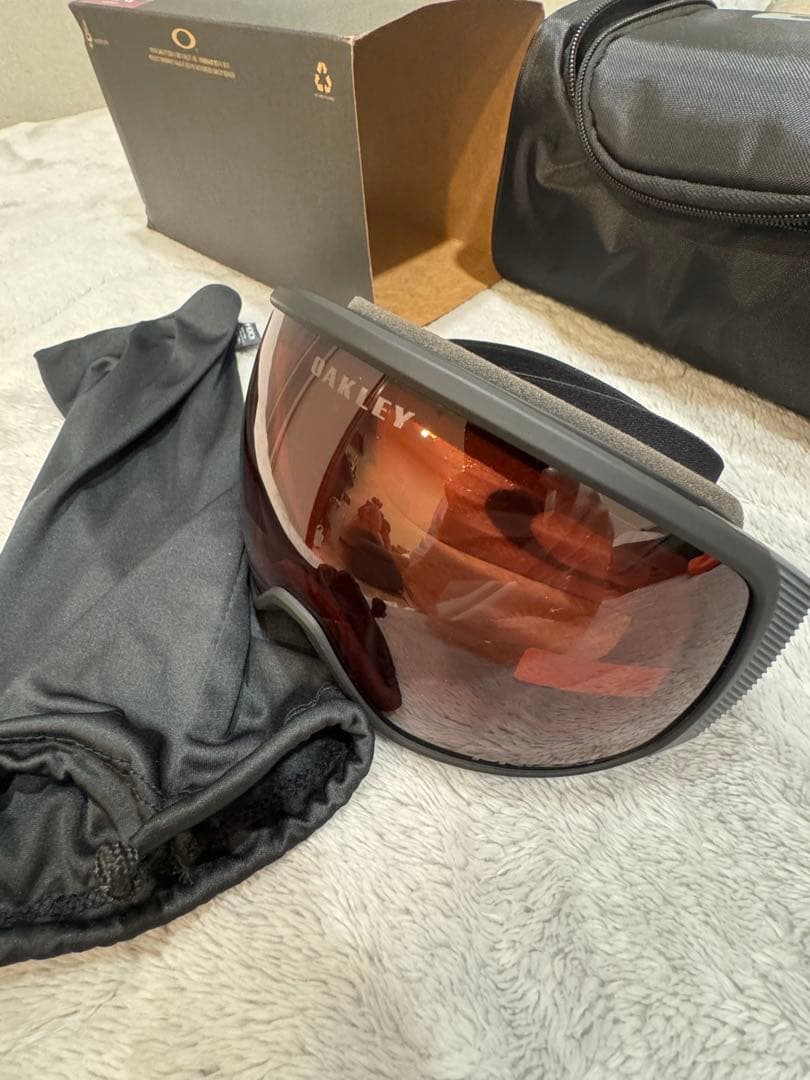 スキー・スノーボードアクセサリー OAKLEY FLIGHT TRACKER M Prizm Garnet