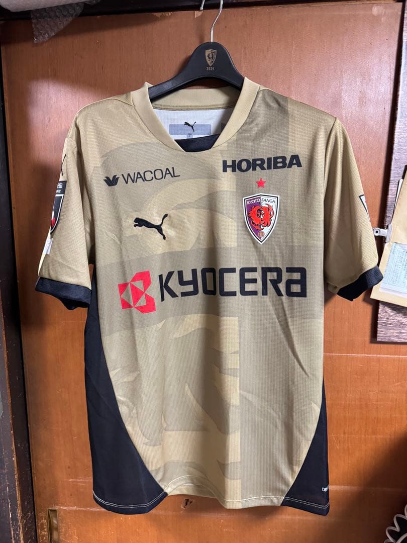 た*ん様 京都サンガ　2025 限定ユニホーム　Puma サッカーウェア Lサイ