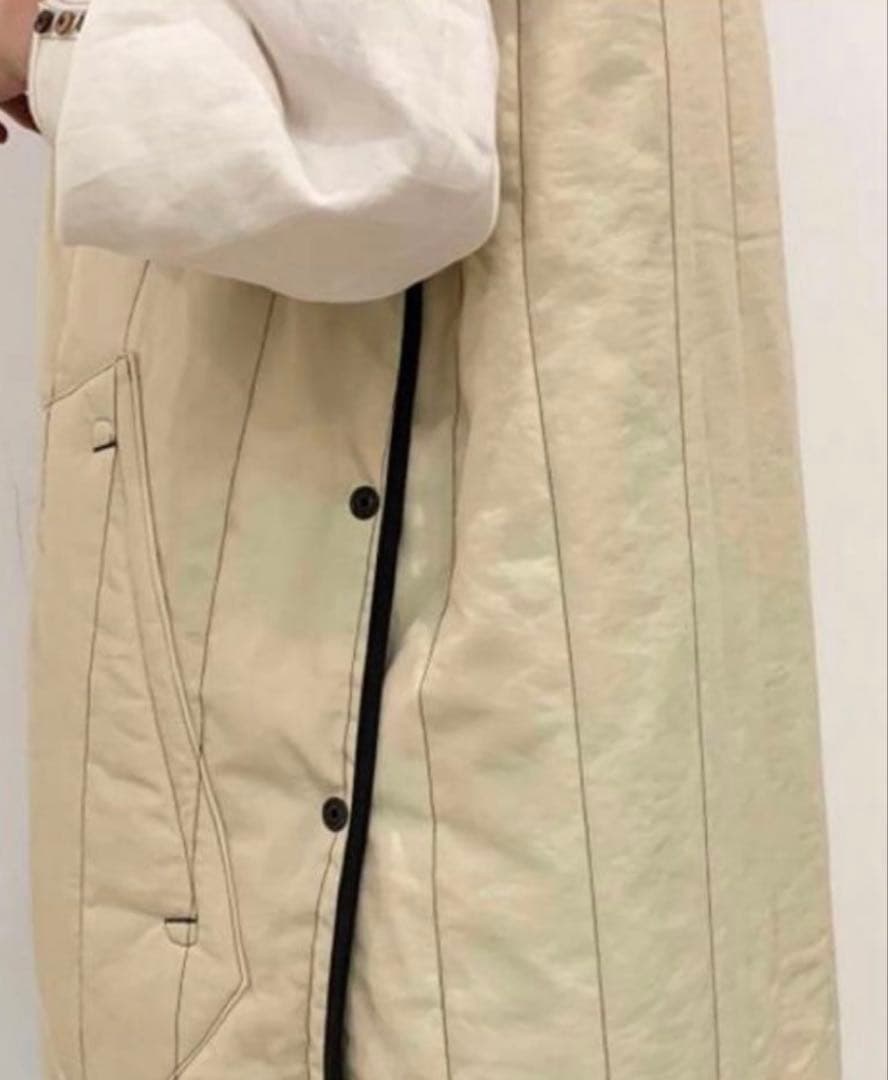 jun mikami ジュンミカミ キルティング スリーパーコート ロングベスト