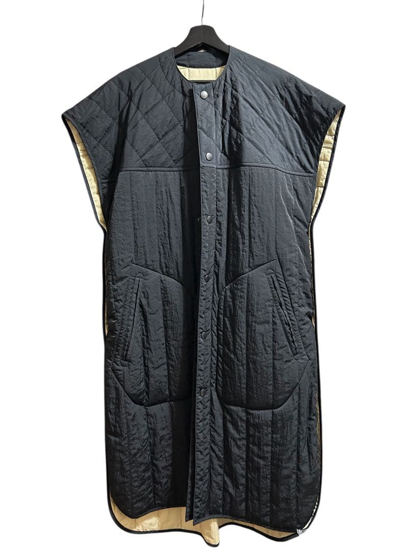 jun mikami ジュンミカミ キルティング スリーパーコート ロングベスト