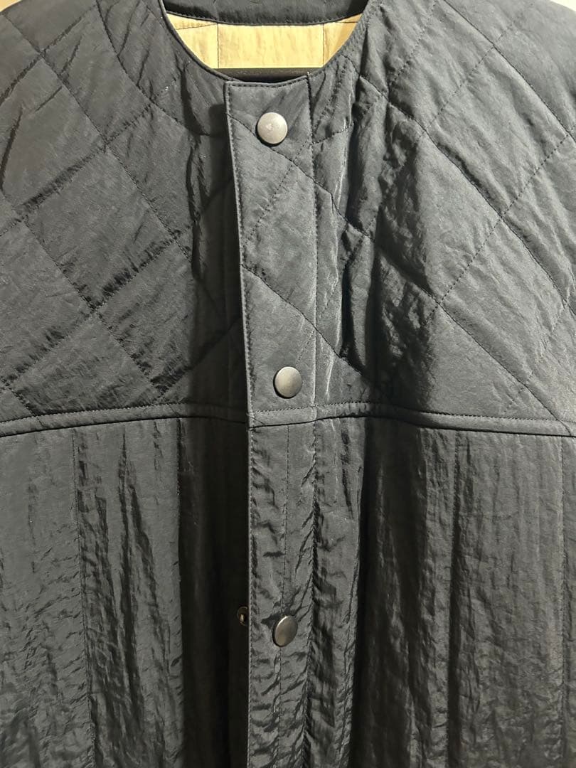 jun mikami ジュンミカミ キルティング スリーパーコート ロングベスト