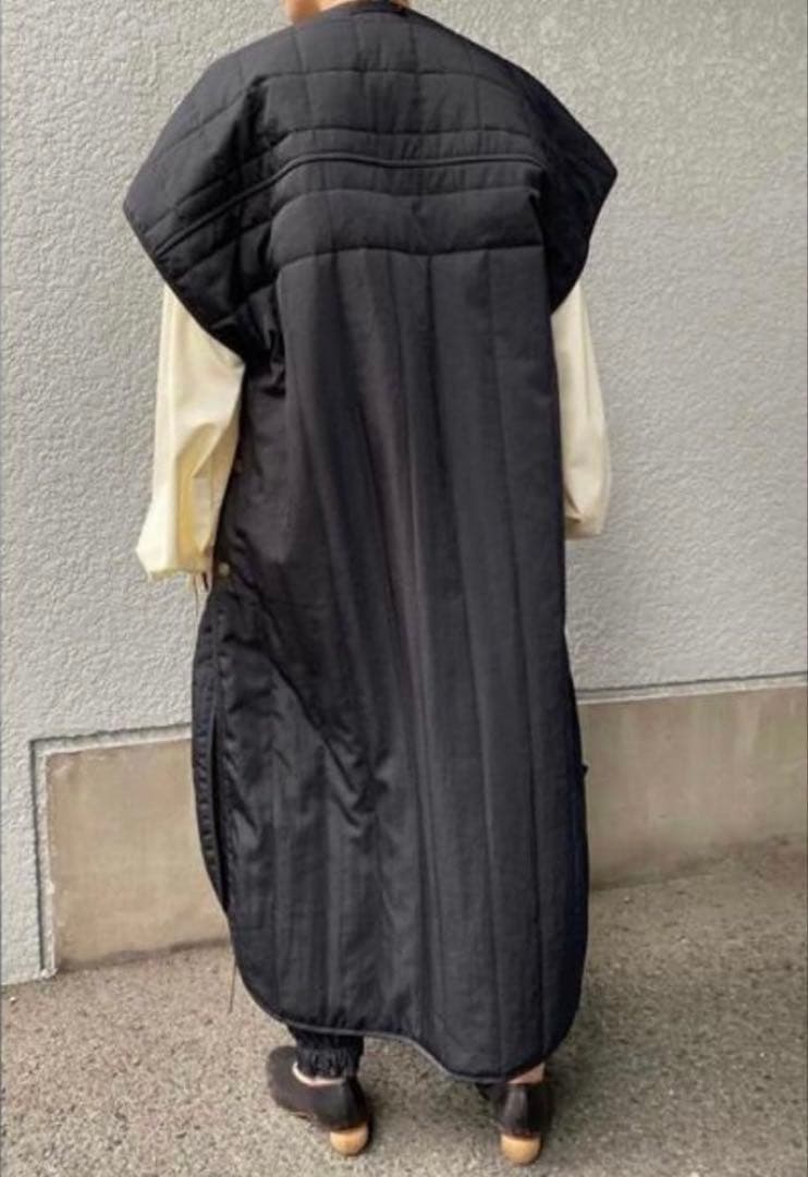 jun mikami ジュンミカミ キルティング スリーパーコート ロングベスト