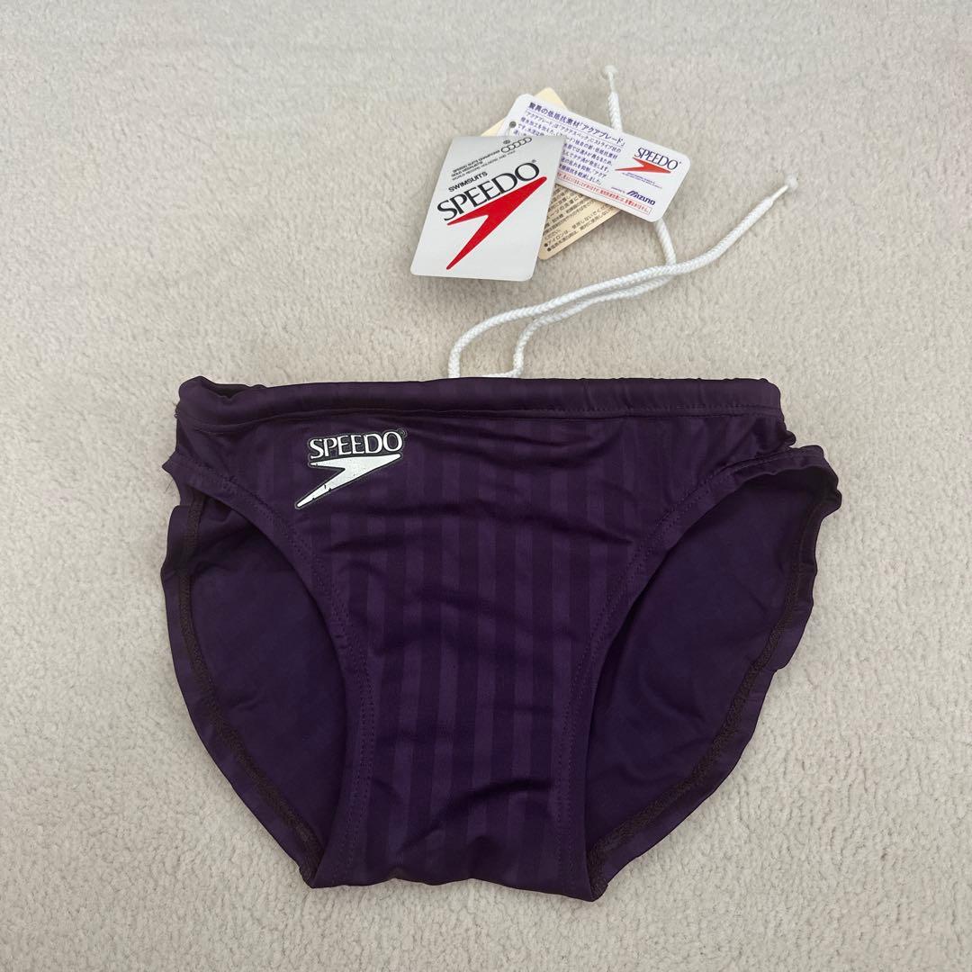SPEEDO 紫色 競泳水着 競パンS アクアブレード