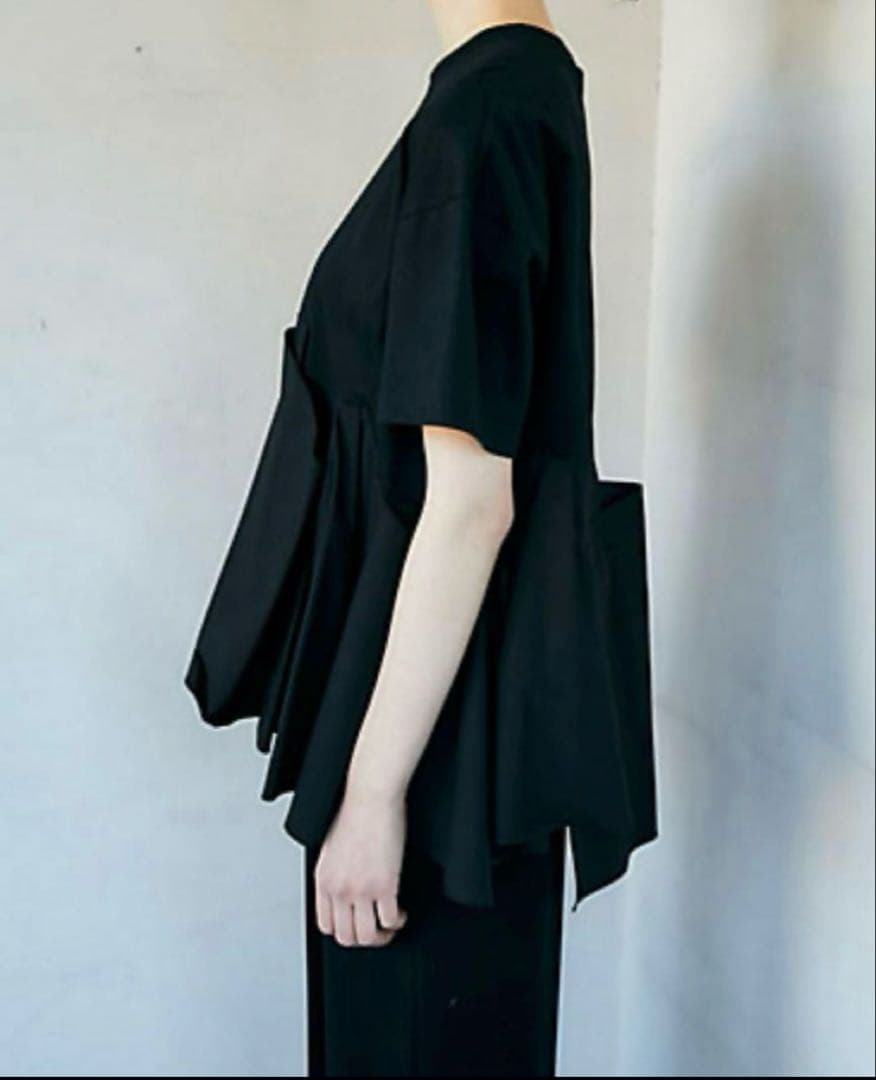 ENFOLD コンビフレアTシャツ