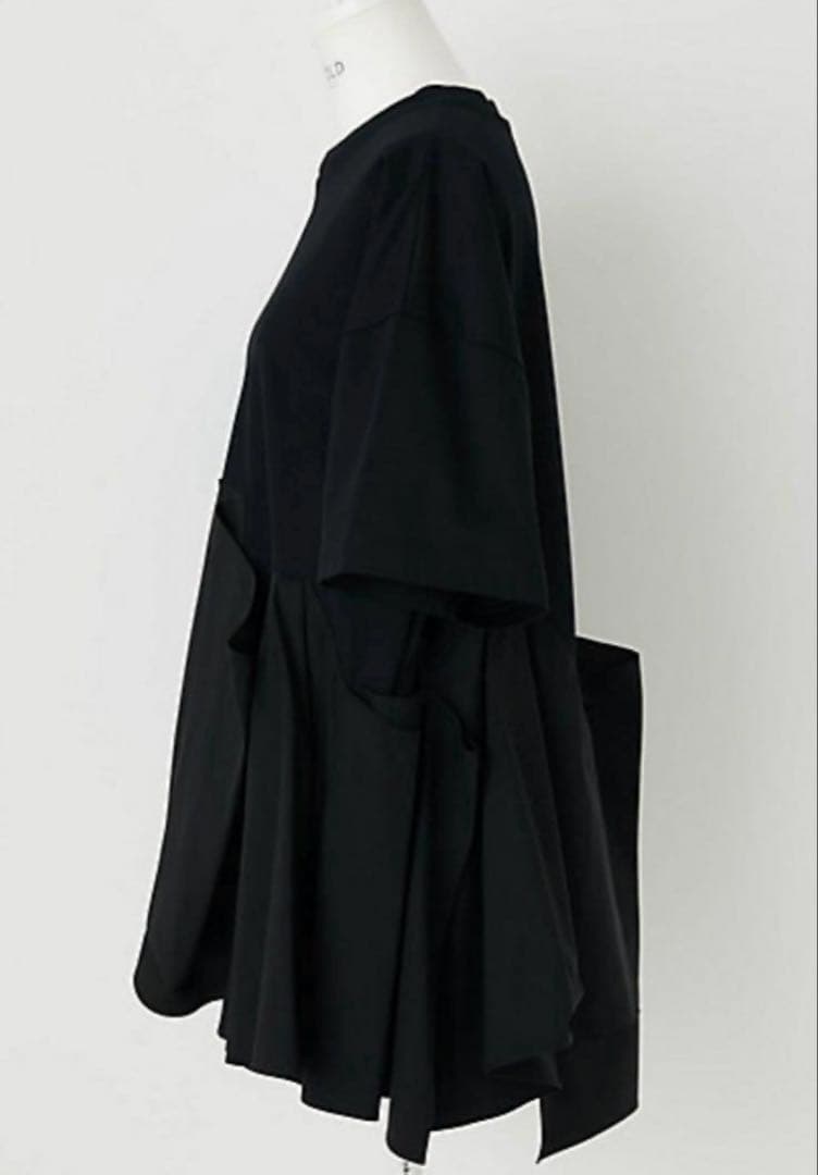 ENFOLD コンビフレアTシャツ