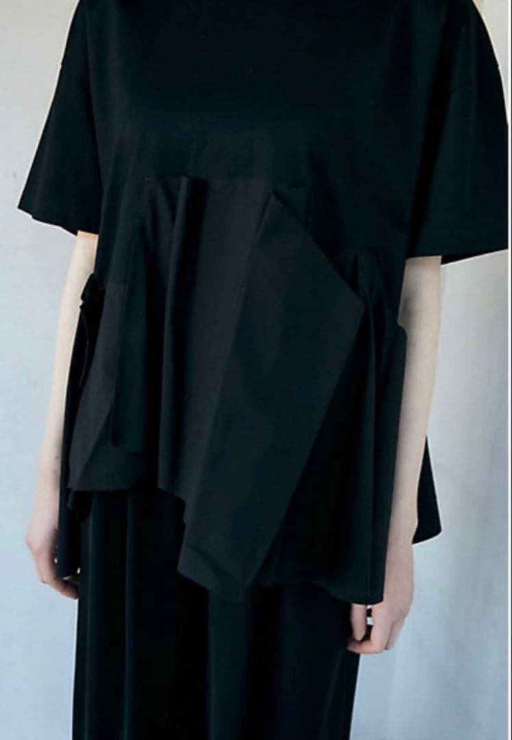 ENFOLD コンビフレアTシャツ