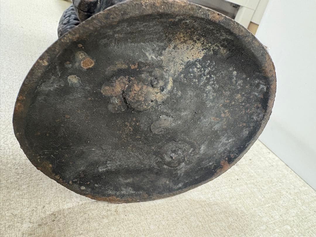 二宮金次郎　像　置物　ブロンズ像