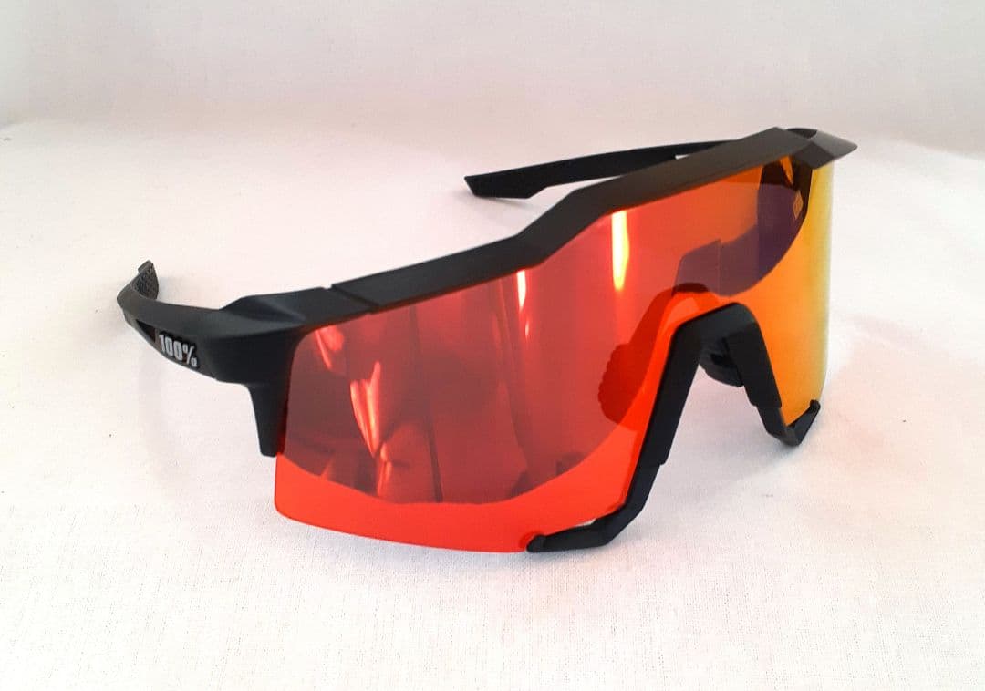 中古 100% SPEEDCRAFT ブラック ワンハンドレッド サングラス