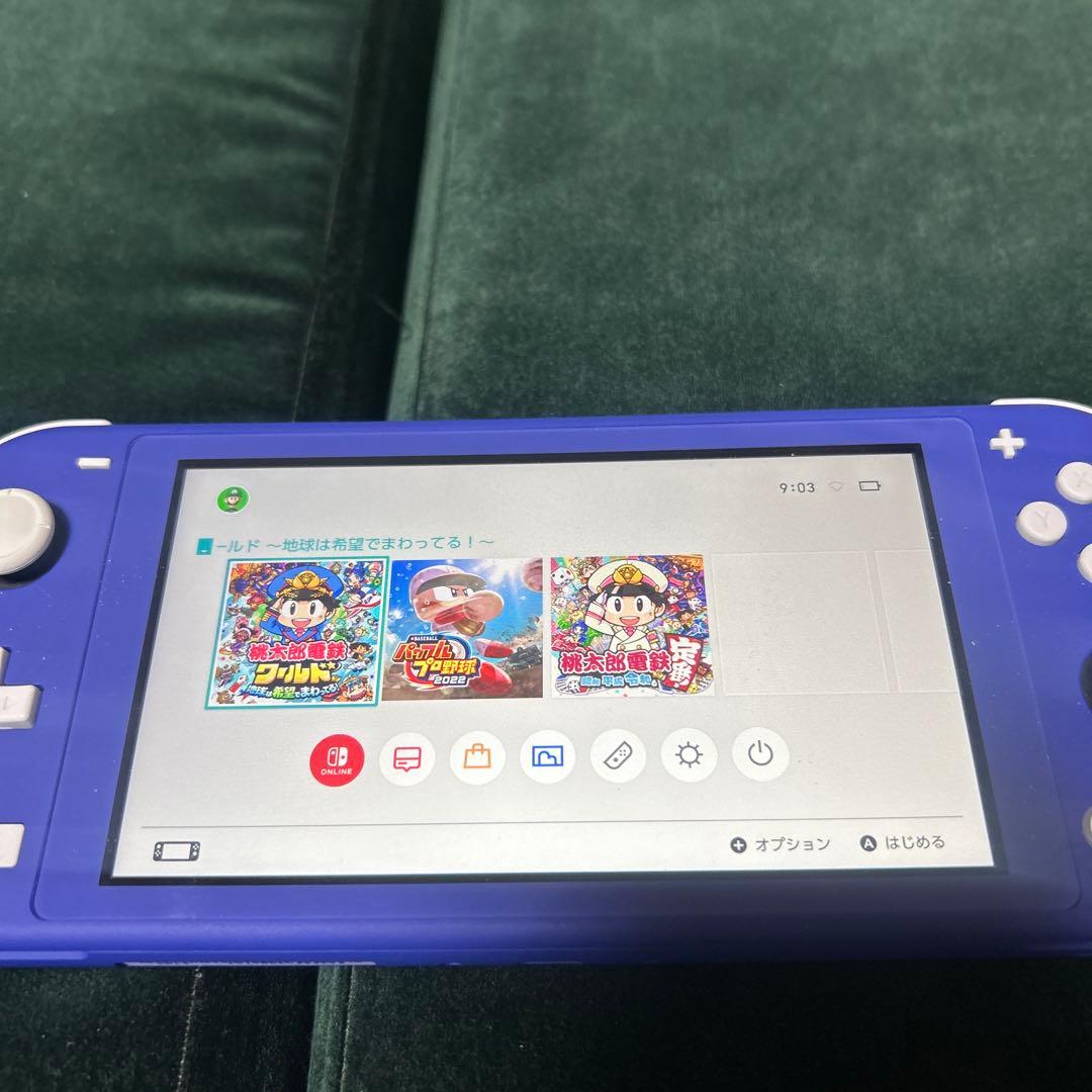 任天堂Switchライト本体➕ソフト3本➕充電器