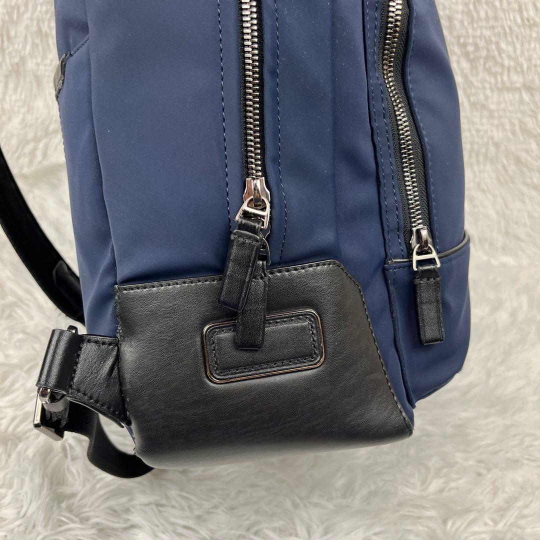 TUMI WARREN HARRISON BACKPACK NAVY 定価10万