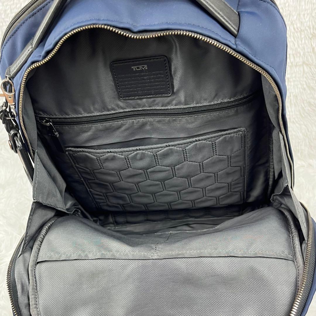 TUMI WARREN HARRISON BACKPACK NAVY 定価10万