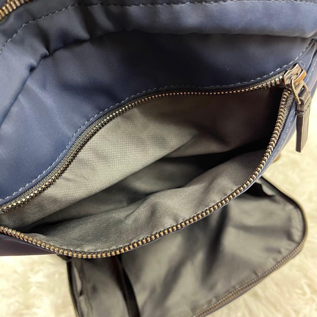 TUMI WARREN HARRISON BACKPACK NAVY 定価10万