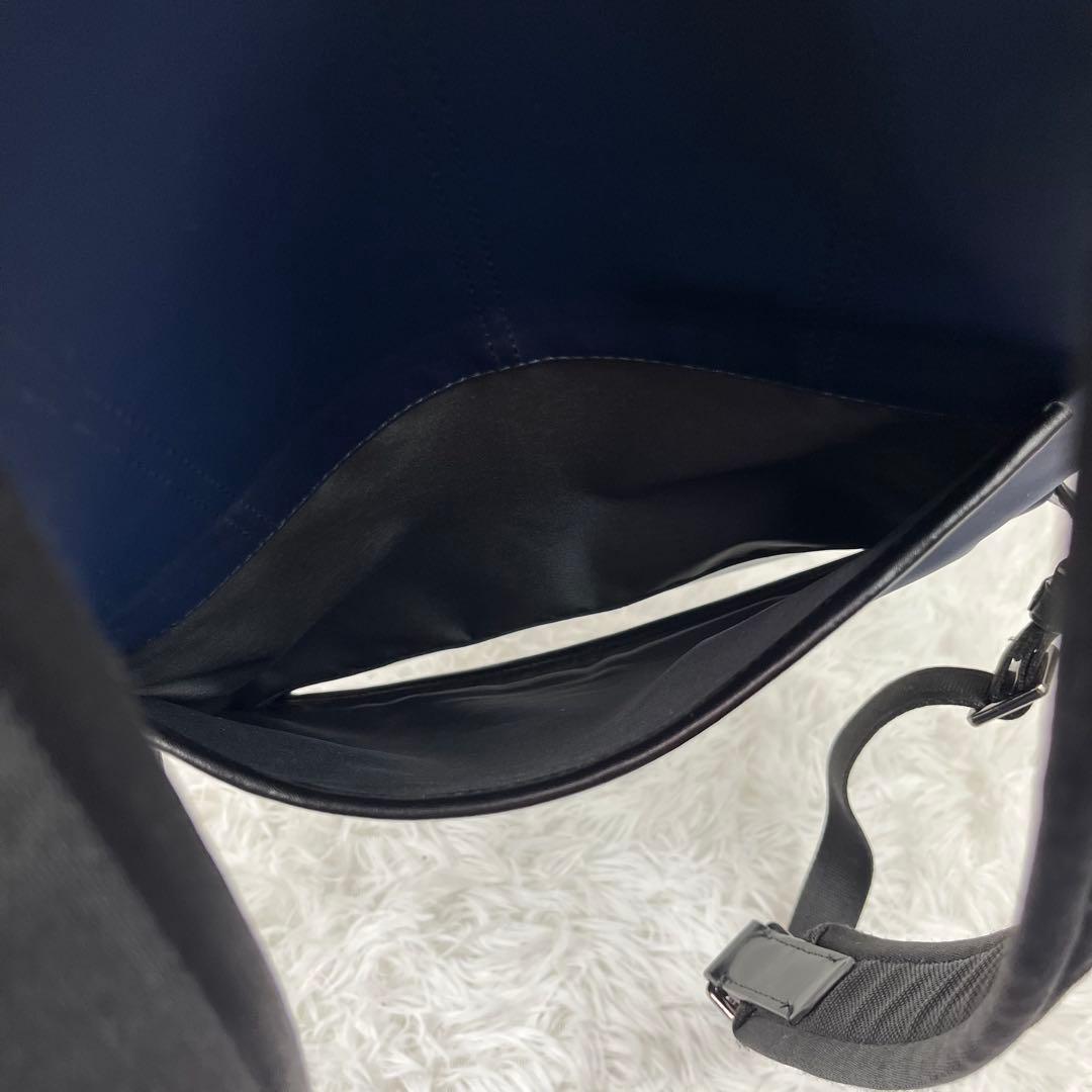 TUMI WARREN HARRISON BACKPACK NAVY 定価10万