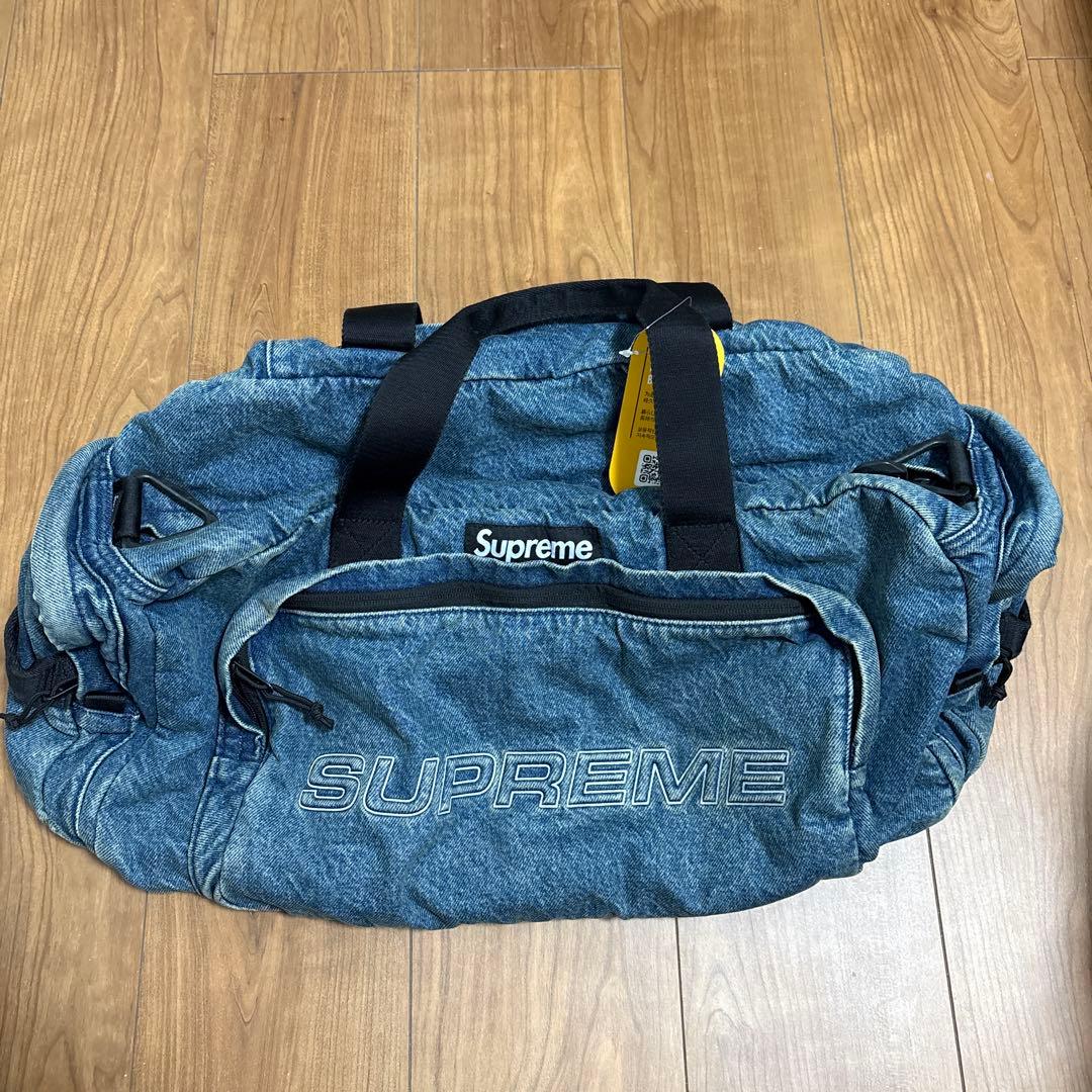 バッグ Supreme Denim Duffle Bag 25FW