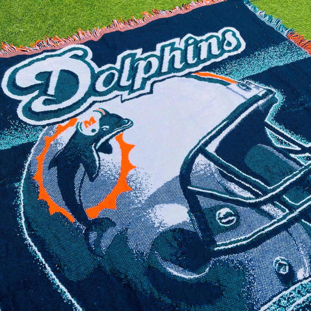 【rug】Dolphins NFL タペストリーラグマット ドルフィンズ