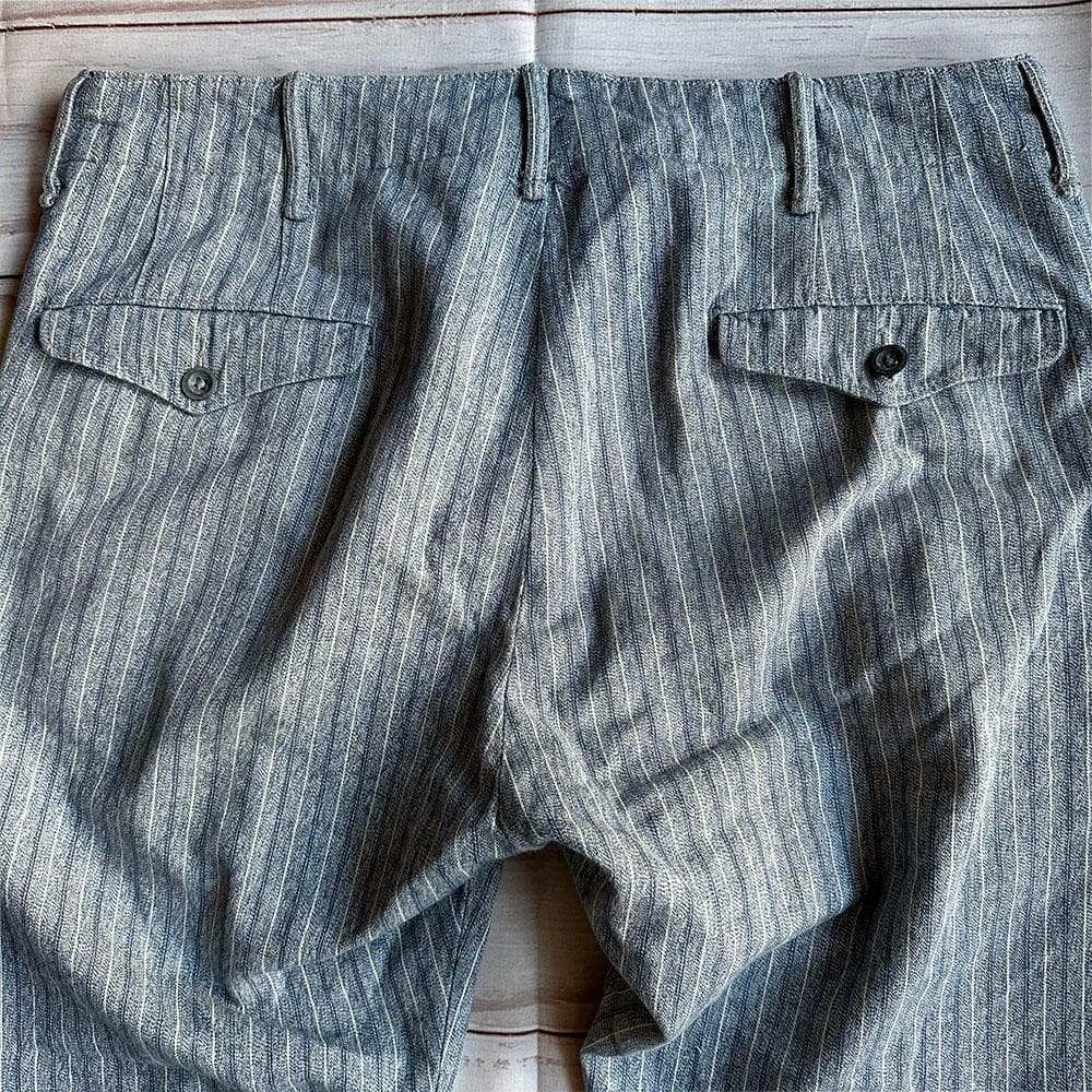 RRL インディゴヒッコリーストライプワークパンツ ラルフローレン 32×30