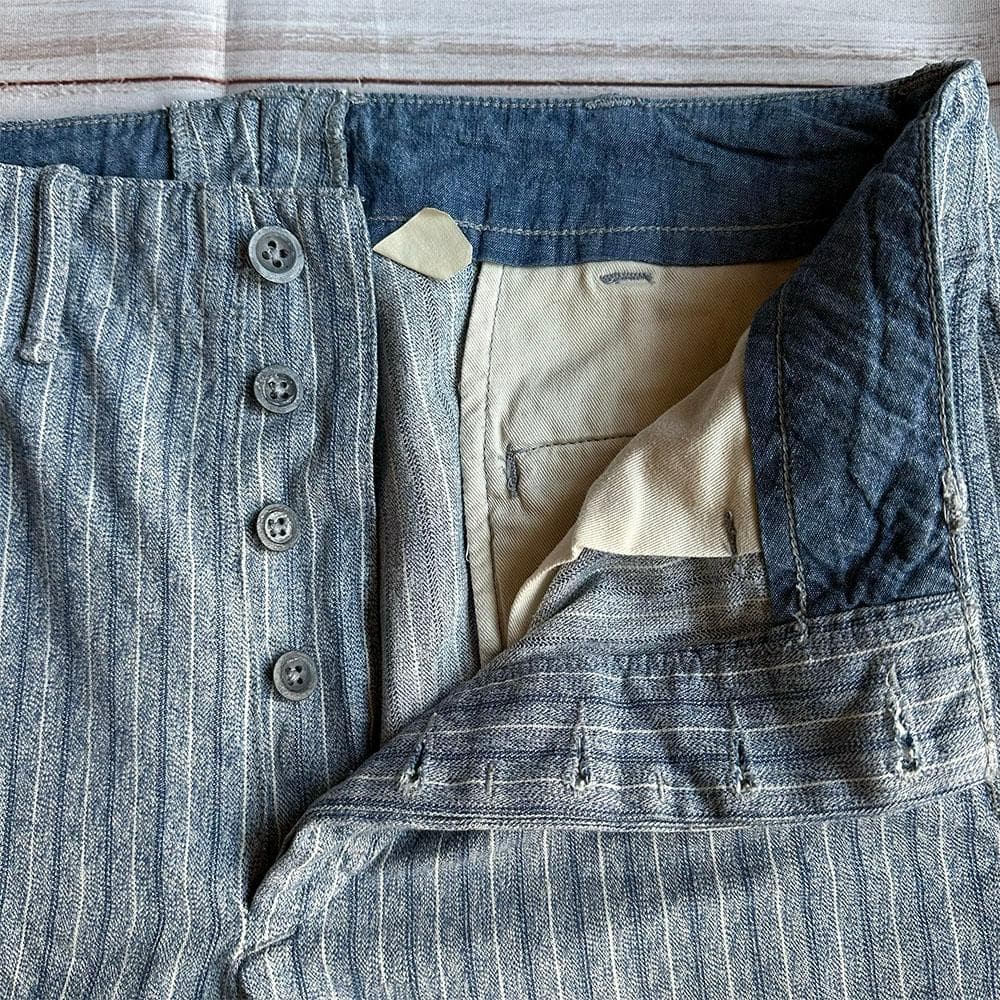 RRL インディゴヒッコリーストライプワークパンツ ラルフローレン 32×30