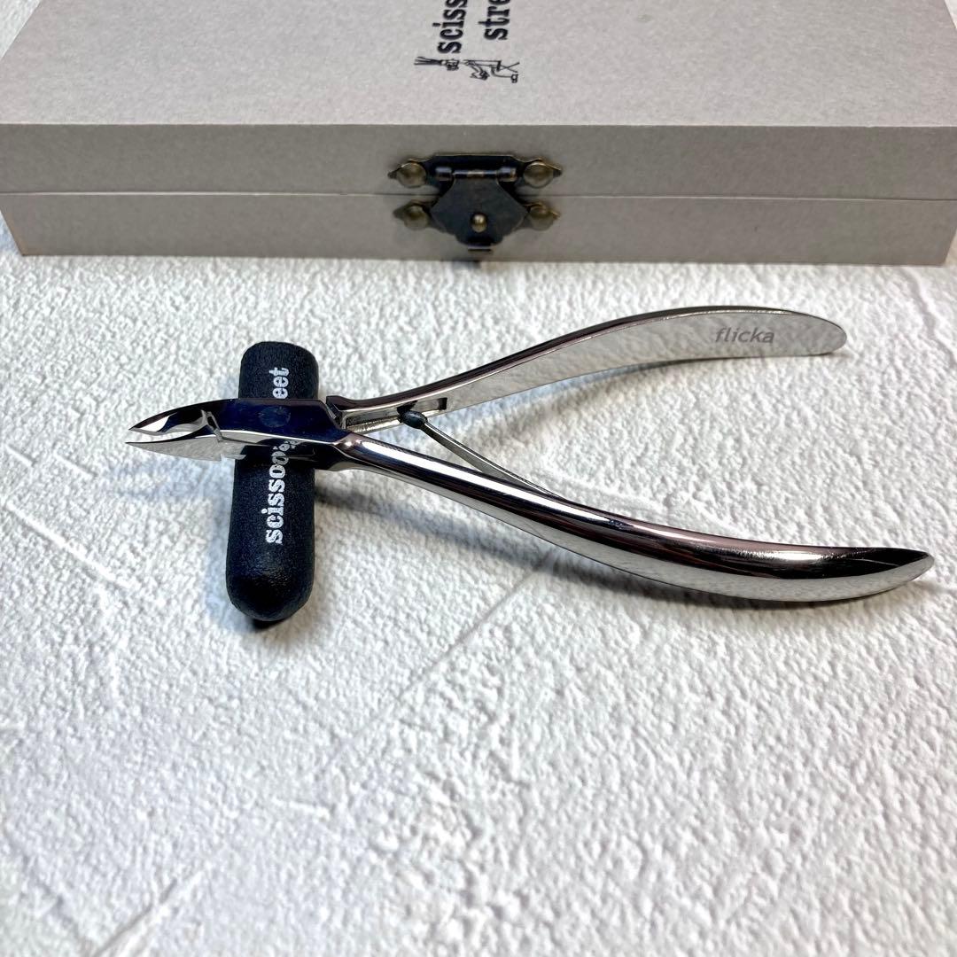 入手困難限定品シザーストリート×フリッカ　コラボニッパー　刃先3.3ミリショート