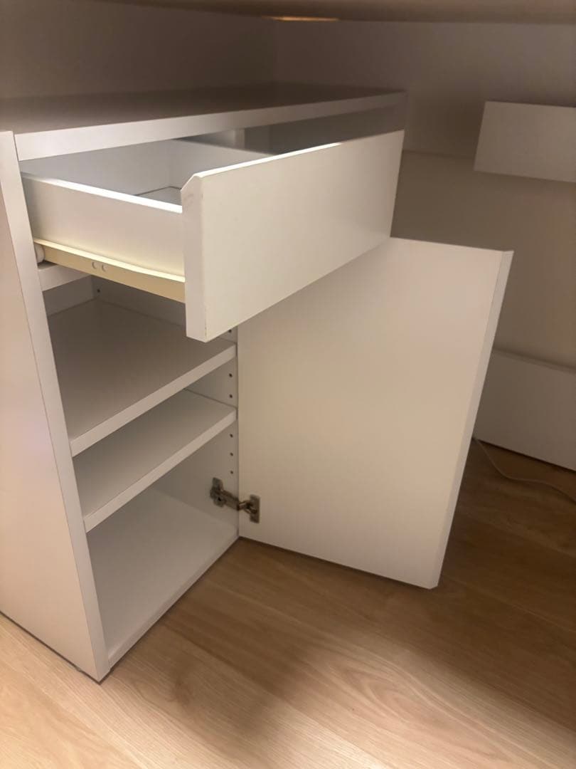 パソコンデスク L字デスク 引き出し付き オフィスデスク 収納付き LOWYA