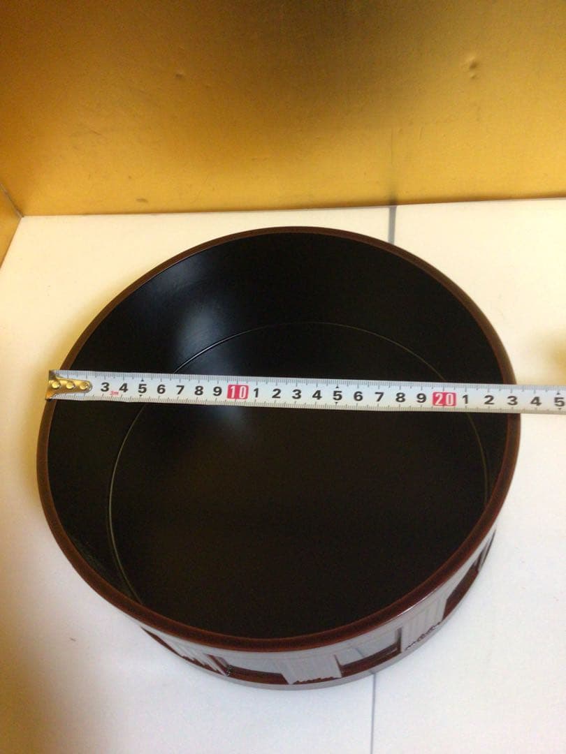 茶道具 一閑桶型食籠 満樹 共箱付き