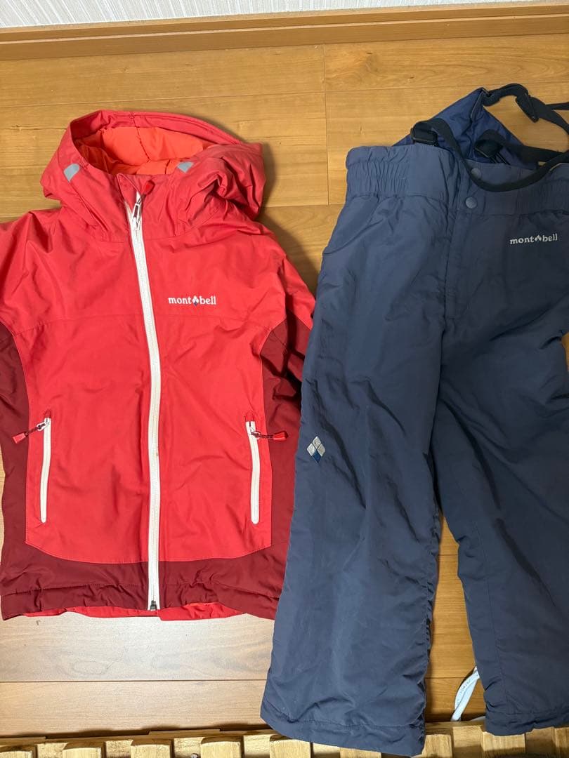 モンベル 子ども用ウェアセット 110-120