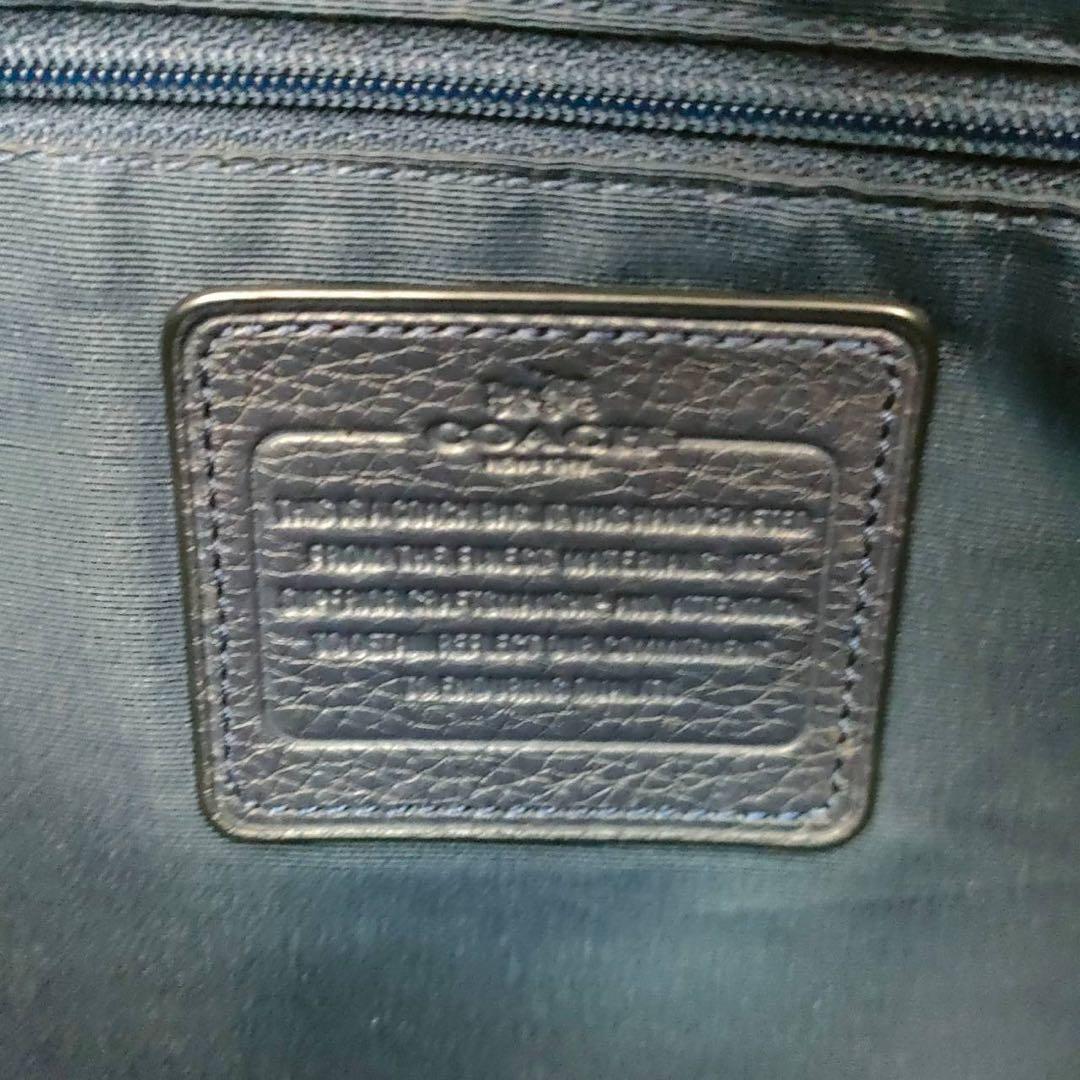 50 COACH コーチ　レザー　トートバッグ　ハンドバッグ