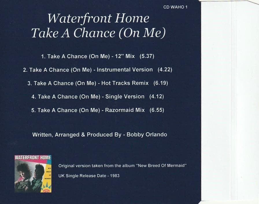洋楽 Waterfront  - Take A Chance (On Me)