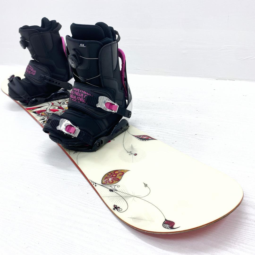 SALOMON レディース スノーボード スノボー 138cm 23.5cm