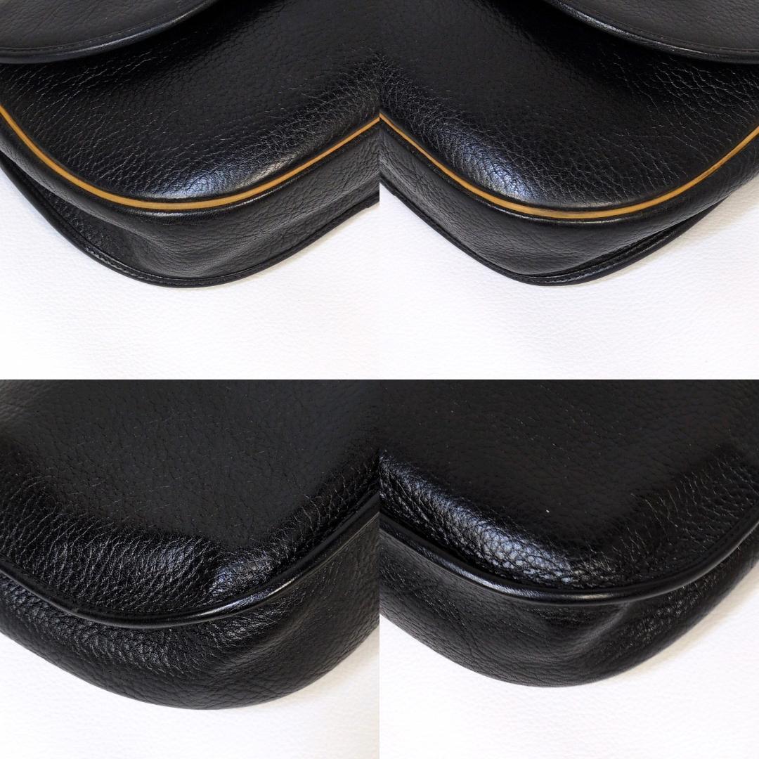 Christian Dior ディオール ショルダーバッグ ブラック CDロゴ