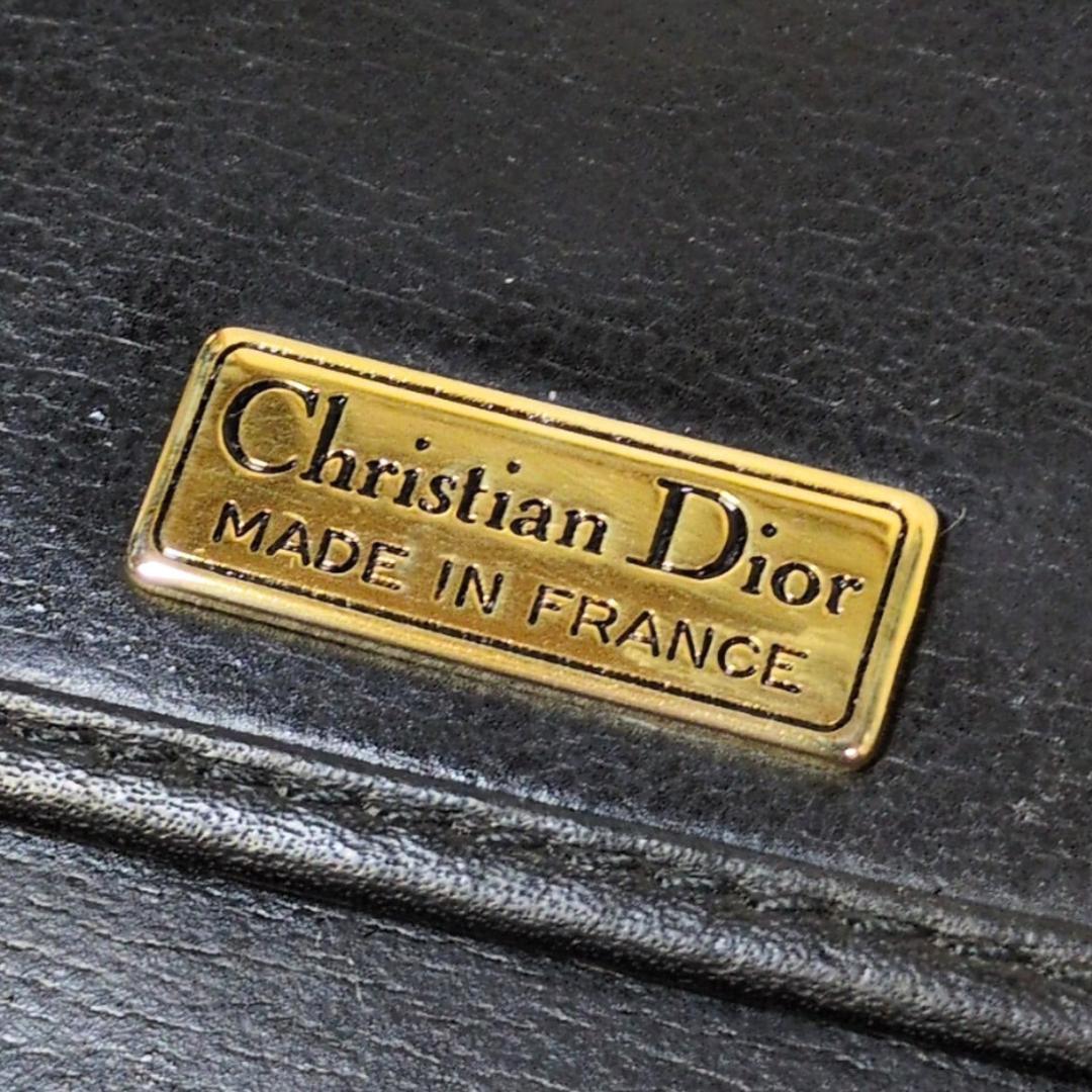 Christian Dior ディオール ショルダーバッグ ブラック CDロゴ
